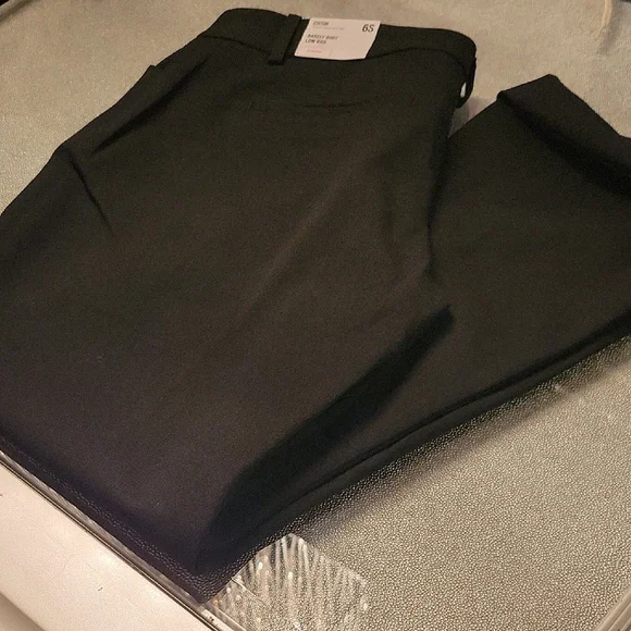 NWT EXPRESS Editor Black Women's Pants Size 6S Barely Boot Low Rise - Picture 7 of 7